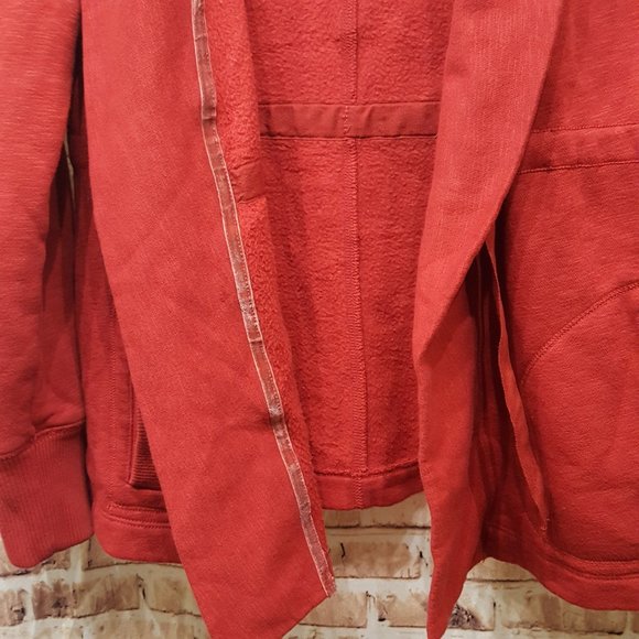 Eddie Bauer Cardigan Sweatshirt Open Front with Tie Size XS - Picture 8 of 14